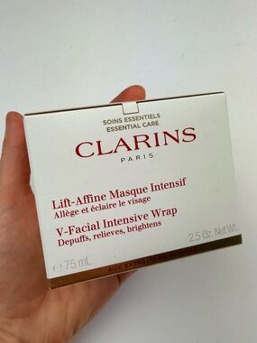 Clarins V-Facial Intensive Wrap Mask NIB